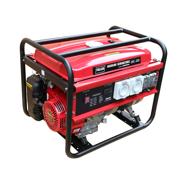Generador de gasolina de 5KW impulsado por un motor HONDA de 389CC