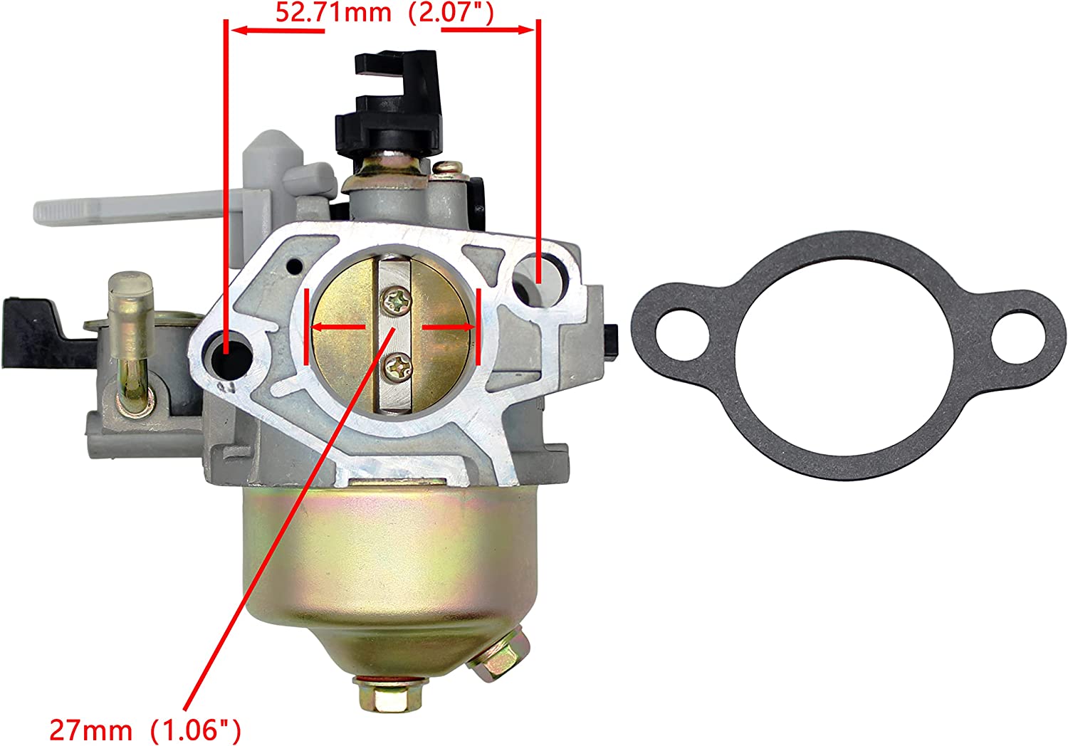 Carburador P27A para motor Honda GX420, Generac, Predatpr, Westing House, Pulsar, Champion 420CC 440CC 460CC