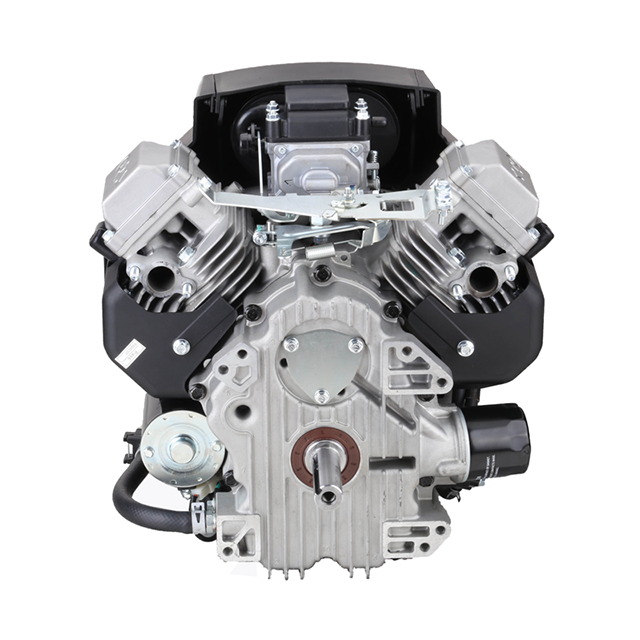 Motor bicilíndrico en V de eje vertical de gasolina de 18 HP y 635 cc