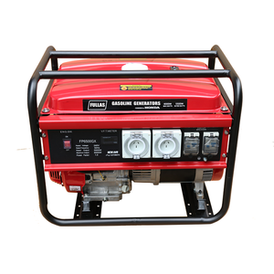 Generador de gasolina de 5KW impulsado por un motor HONDA de 389CC